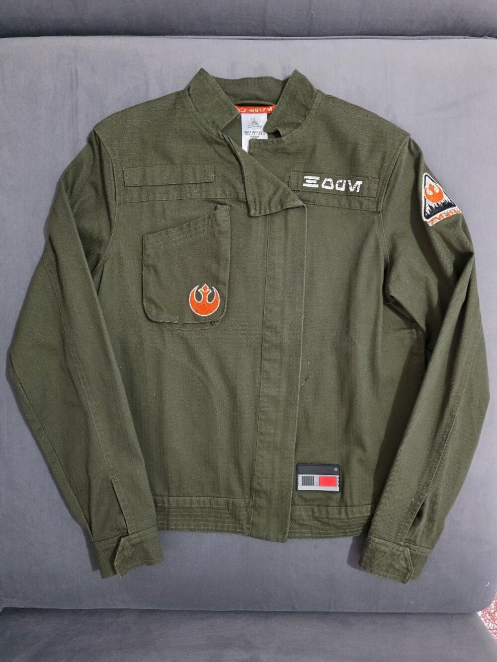 Disney Star Wars Galaxy’s Edge Resistance Logo Jacket - Women’s Size XS - NWOT